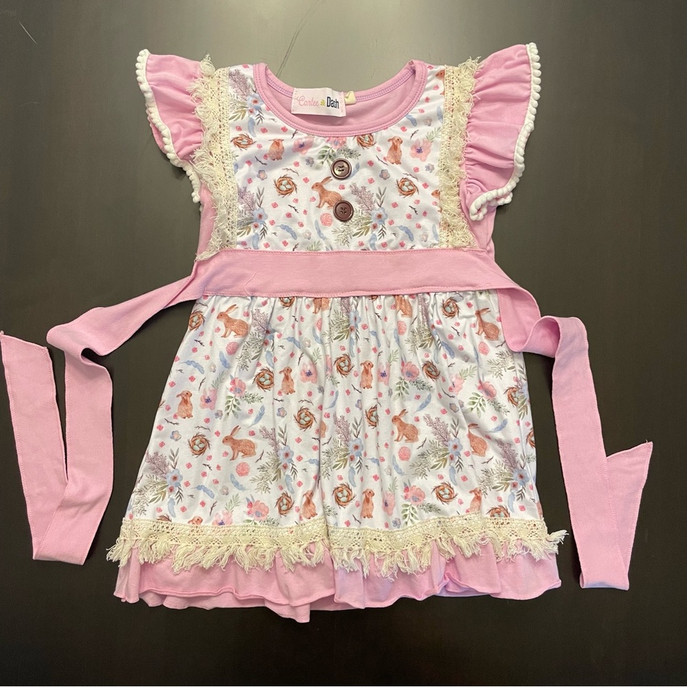Boutique Easter Tunic - size 5-6